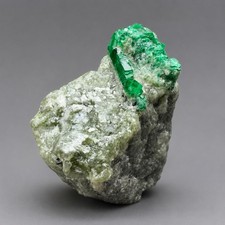 81GM | Collector Grade Emerald Crystals In Matrix Specimen | Swat, Pakistan. picture