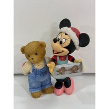 Cherished Teddies Minnie Mouse Soren 4009184 Disney Christmas Figurine NIB RARE picture