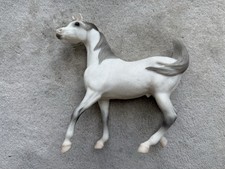 Vintage Breyer Horse #411 Prancing Arabian Stallion Fleabitten Grey Sham VGC picture