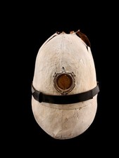 Indian Wars 1880s Original British Infantry Officer White Summer Helmet – ANTQ picture