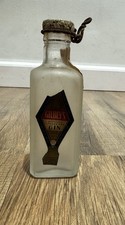 Vintage Gilbey’s London Dry Gin 1/10 pint EMPTY G&A GILBEY Glass Liquor Bottle picture