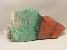Sonora Sunset Unpolished Stone Slab Chrysocolla Cuprite Rough Rock #O8 picture