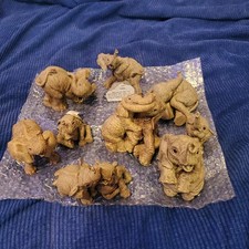 The Herd Elephant Collection By Martha Carey Lot Of 9 Mamba Nut Nick Rumble +++ picture