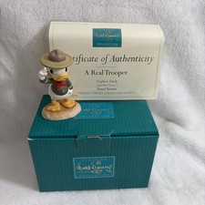 WDCC Disney Nephew Duck A Real Trooper Good Scouts 4007936 Box COA 2008 picture