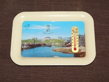VINTAGE PEGGY'S COVE NS NOVA SCOTIA METAL SOUVENIR TRINKET TRAY picture