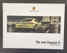 2011 Porsche Cayman R Sales Brochure  Hardcover Book  picture