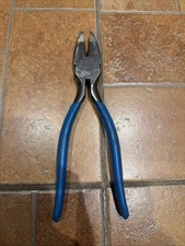 CHANNELLOCK Channel Lock 348 8-1/2-Inch Linesman Pliers Blue Handle picture