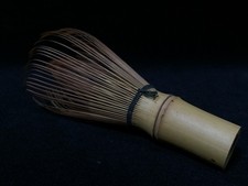 T0325 Vintage Japanese Bamboo Matcha Green Tea Whisk Chasen Ceremony Tool picture
