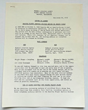 Vintage 1965 FAA Letter to Airmen Seattle Boeing Field Sea-Tac Aviation History picture