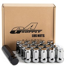 GAsupply 1/2 x 20 Lug Nuts Chrome, 1.38