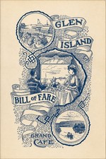 Glen Island Vintage Ad Poster - 24x36” Rare Reprint 200gsm Paper🗞️ picture