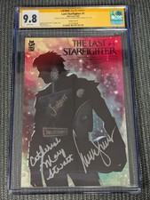 Last Starfighter #1 Cover D 2026 CGC Signature Series 9.8 Signed Guest/Stewart picture