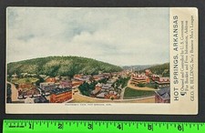 Vintage 1910s Belding Business Mens League Hot Springs Arkansas Graphic Envelope picture