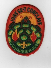 1983 OA Cardinal Conclave SE-3A Patch North Carolina Uwharrie 208 picture