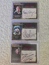2015 Cryptozoic Penny Dreadful Season 1  | 3 Autograph Cards Lot Noni Alex Harry picture