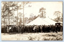 c1910's Gar Encampment Civil War Saint Cloud Florida FL RPPC Photo Postcard picture