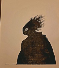 1969 Don Simpson Portfolio Complete Sci Fi Fantasy Art Plates VG  Green Folder picture