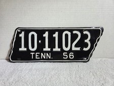 VTG, 1956 Tennessee License Plate - BLOUNT COUNTY  ** LONG VERSION ** REPAINTED  picture