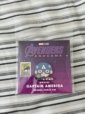 100 Soft Emoji Pin Marvel Avengers Endgame SDCC Worthy Captain America picture