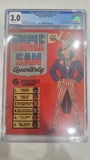 Uncle Sam Quarterly #1 Original 1941, Golden Age Rare, CGC Graded 3.0 picture
