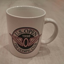 Vtg 1998 U.S. Open The Olympic Club White Ceramic Coffee Tea Cup Course Mug PGA picture
