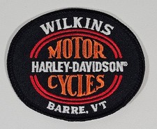 Wilkins Barre VT HARLEY-DAVIDSON Patch NEW 3