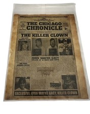 John Wayne Gacy Killer Clown The Chicago Chronicle Newspaper Headline picture