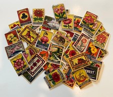 Lot of 100 Different Old Vintage Matchbox Labels India  picture