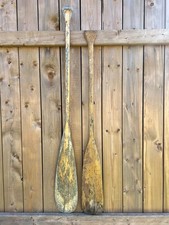 GREAT VINTAGE Set 2 Odd Different Oars 48
