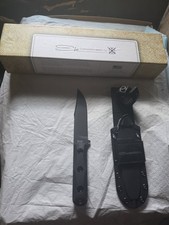 Ka-bar Commando Short Clip Point Fixed Blade Knife (5.06