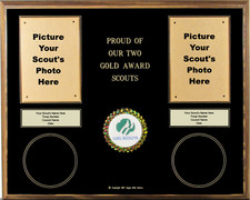 Proud Parent of TWO Gold Award Scouts - Girl Scout Brag Plaque picture