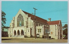 Centenary Methodist Church McComb Mississippi Vintage Chrome Postcard picture