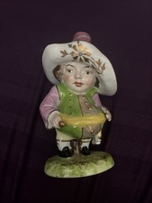 Ginori Dwarf Mansion House Porcelain Figurine Vintage Unmarked Collectible Decor picture