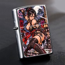 ZIPPO Japan Anime Ninja Warrior Girl Lighter: Apocalypse fine art design picture