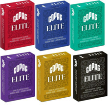 6 Decks Copag Elite 100% Plastic Playing Cards - Poker Size Jumbo Index picture