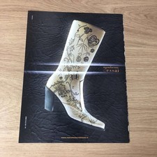 FASH03 MAGAZINE ADVERT 12X9 MANUFACTURE D'ESSAI BOOTS picture