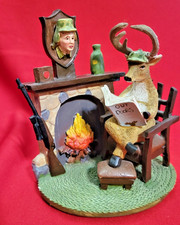 Young's Deer Gets the Trophy Figurine Novelty Hunter Joke Decor With Box Rare picture