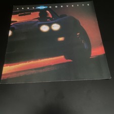 1981 Chevrolet OEM Corvette New Car Sales Brochure picture