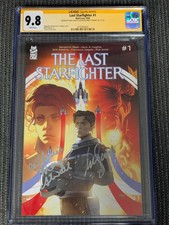 Last Starfighter #1 Cover A 2026 CGC Signature Series 9.8 Signed Guest/Stewart picture