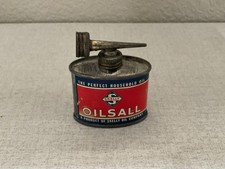 Vintage Skelly OILSALL Household Oil Can Skelly Man 2 1/2