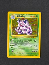 Nidoking #11 Base Set Excellent picture
