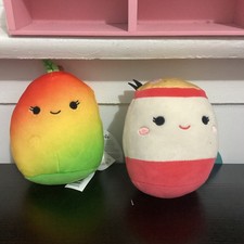 Squishmallows Multicolor Plush Collectible Animation Food Theme Stuffed Animal picture
