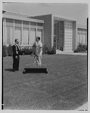 South Plainfield New Jersey 1964 Rickels Supermarket Warehouse Entrance Figures picture