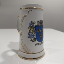 Hugo Schmidt Koblenz Germany Bogenstr 103 Beer Stien Wiesbaden Vintage picture