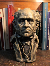 ARTHUR SCHOPENHAUER Statue BUST Figure German PHILOSOPHER Sculpture PHILOSOPHY picture