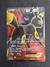 Pokémon TCG Umbreon-EX Fates Collide Holo Full Art Ultra Rare Card 119/124 picture