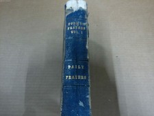 Antique Sephardic Jewish Prayer Book Daily Prayers Vol 1 Hebrew English picture