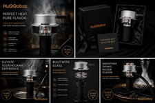 HuQQabaz BlackHookah HMD Heat With Box picture