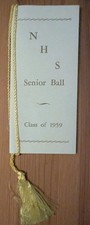 1959 Program Novato CA High School First Senior Ball, Banquet & Breakfast picture