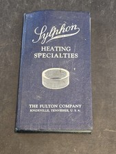 1926 Fulton Co. Sylphon Heating Specialties Radiator Catalog Knoxville TN picture
